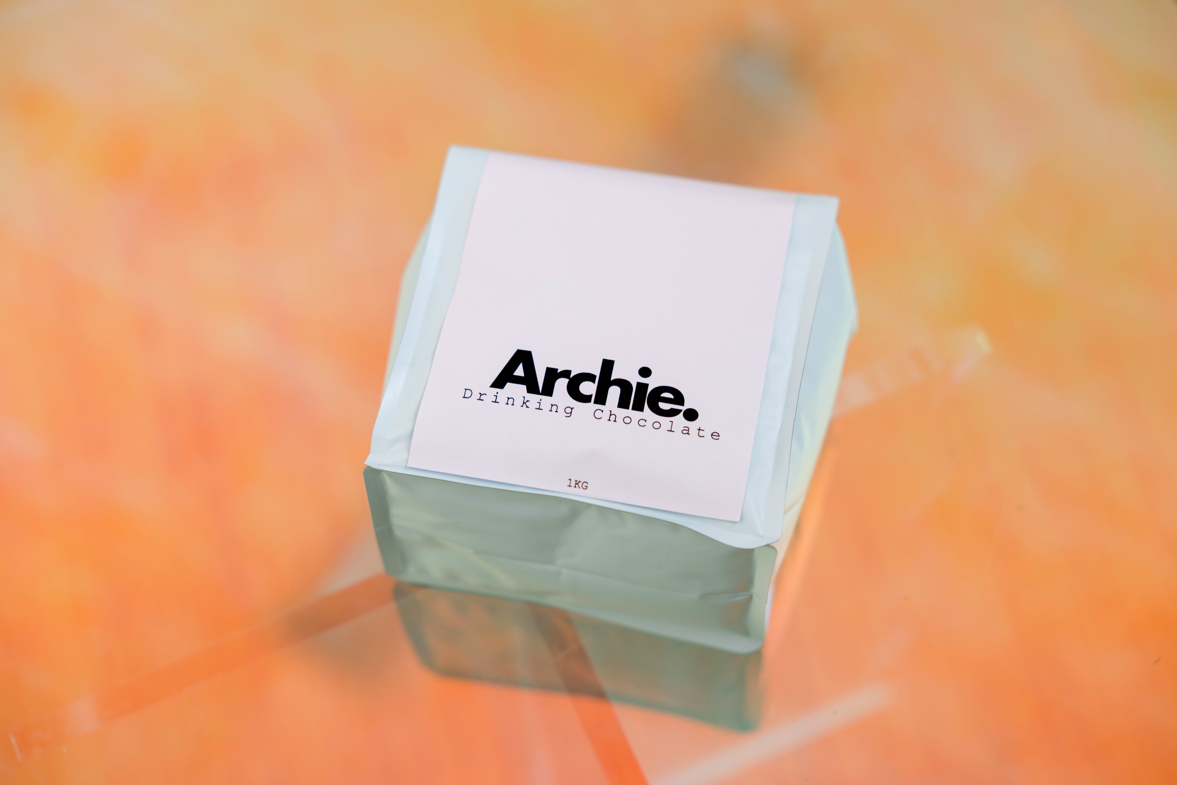 Archie Drinking Chocolate