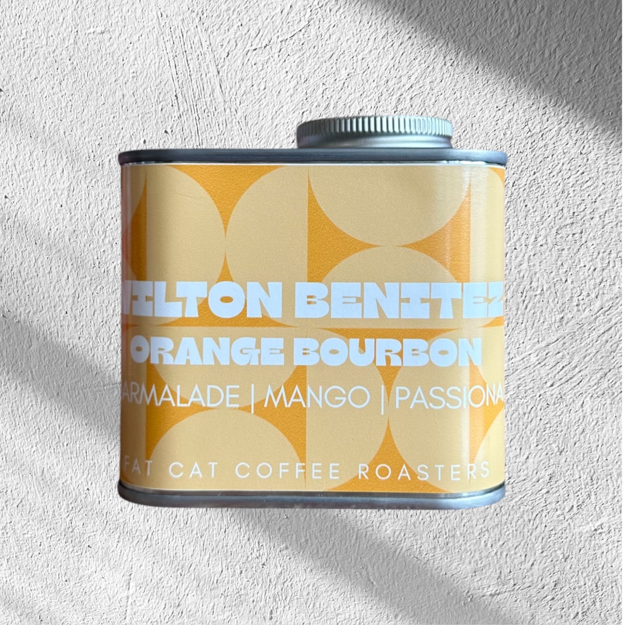 Wilton Benitez Orange Bourbon 150g tin (Filter Roast PRE SALE, Roasted & Shipped Aug 31st)