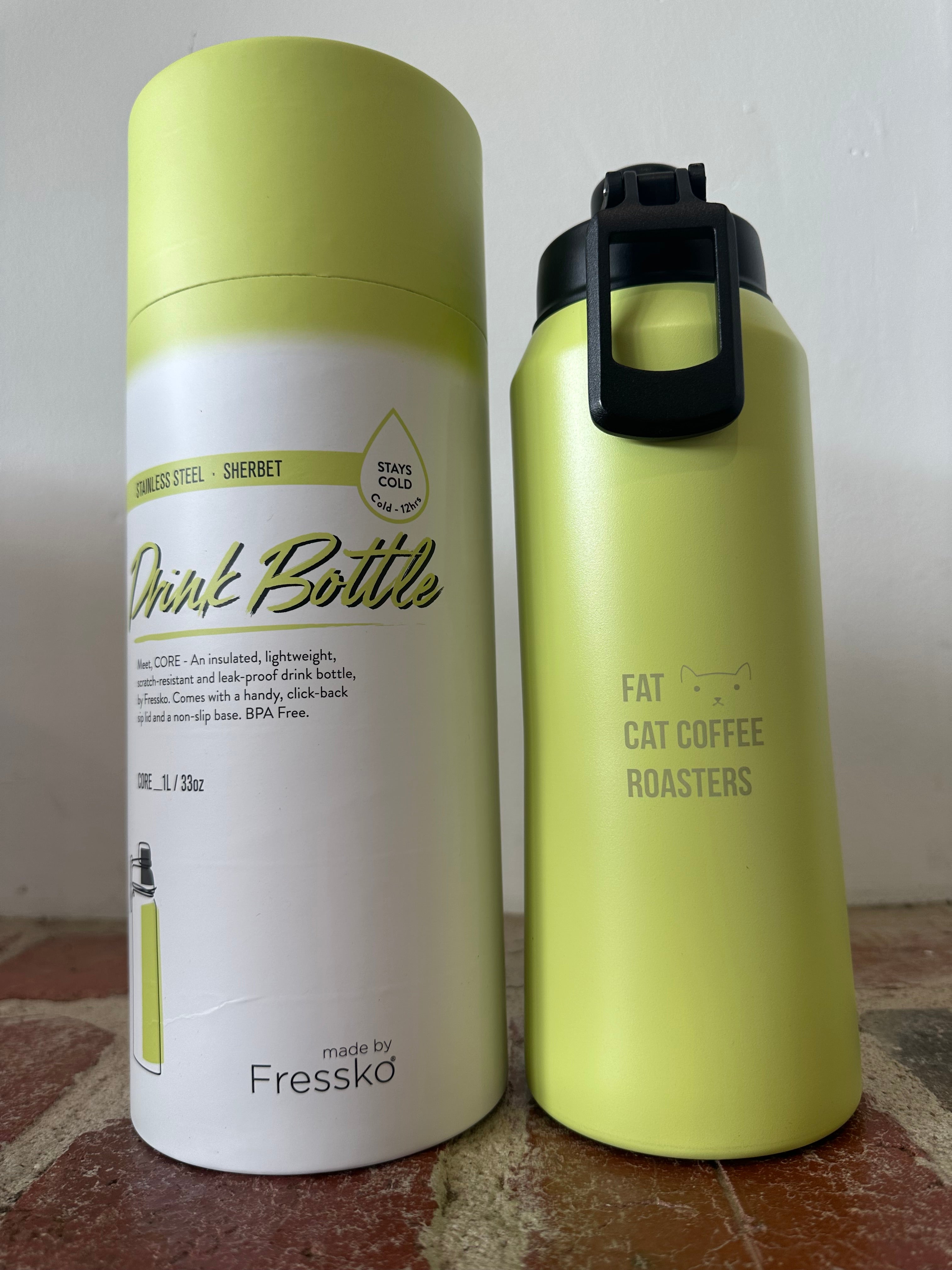 Fressko 1L Stainless Steel Drink Bottle