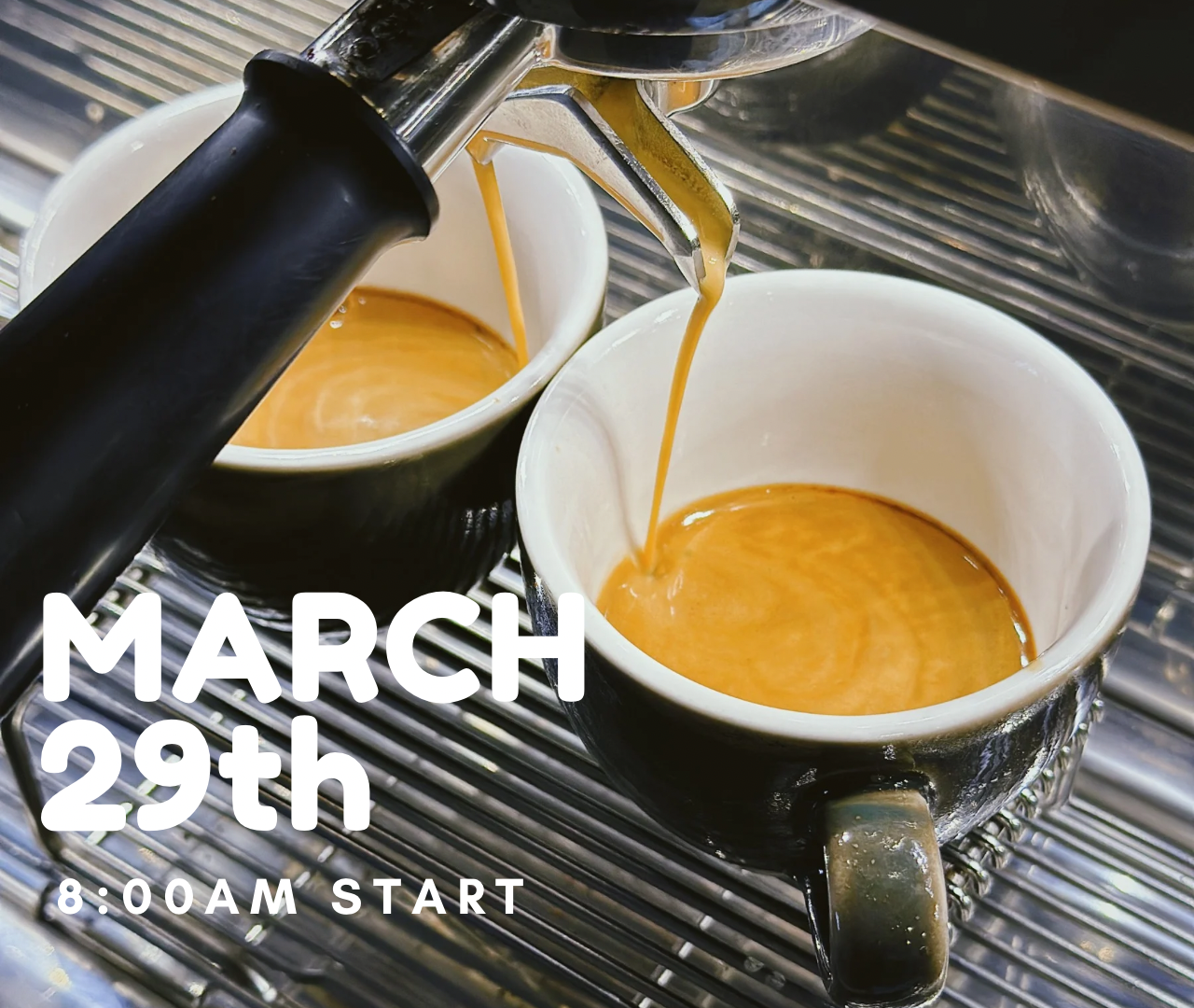 March 29th Barista Class (Max 4 People)