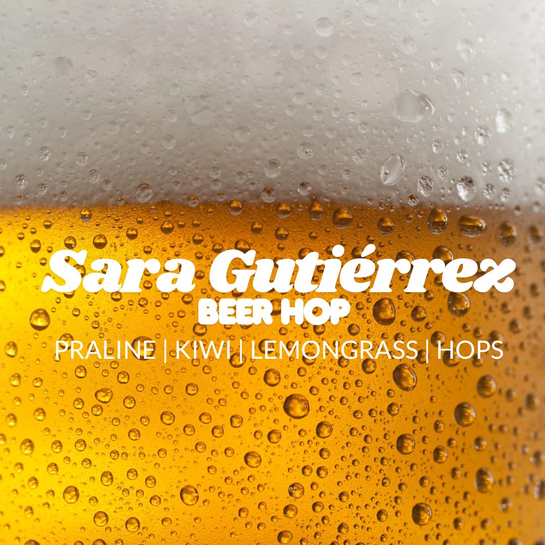 Sara Gutiérrez Beer Hop 250g Tin (Filter Roast, PRE SALE, Roasted & Shipped Aug 31st)