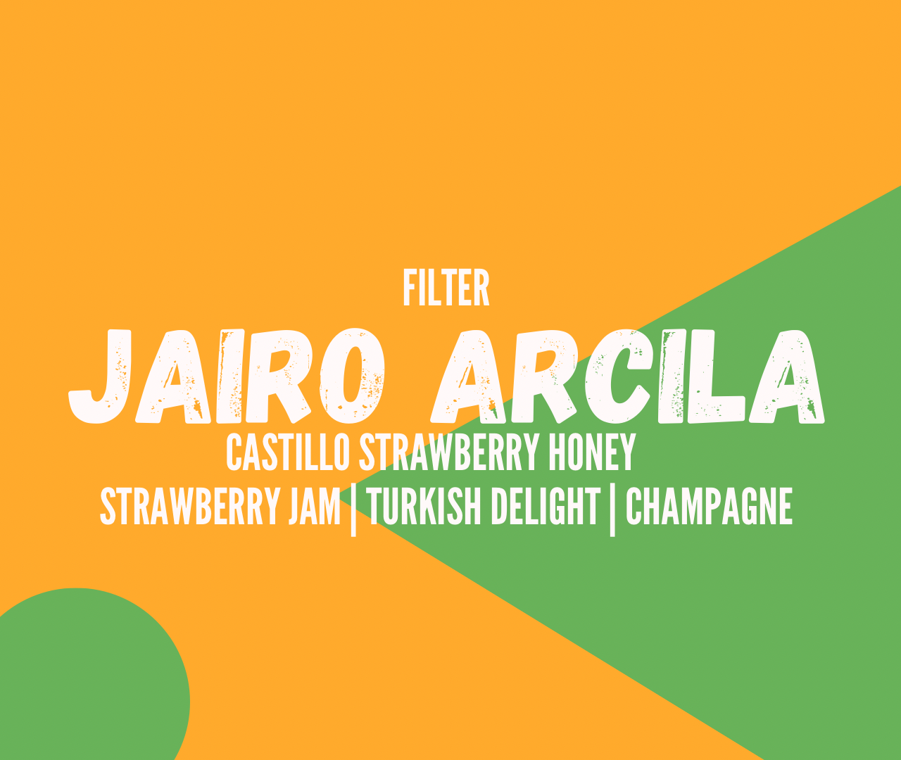 Jairo Arcila Strawberry Honey 200g (Filter)